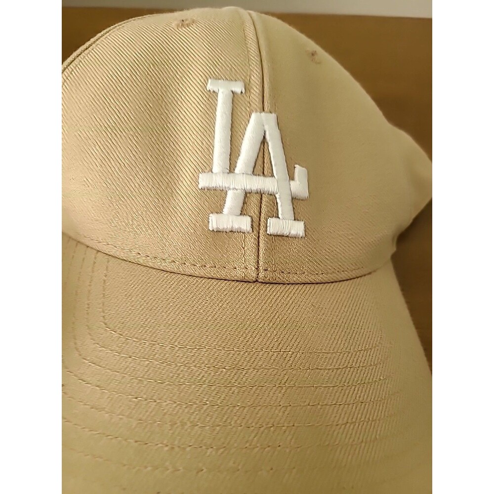 47 Los Angeles Dodgers Adjustable Hat Cap MLB Baseball Hat KHAKI TAN - Picture 4 of 5